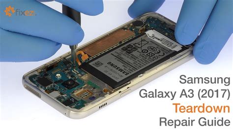 Samsung Galaxy A Teardown Repair Guide Fixez Youtube