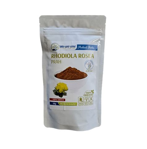 Rhodiola Rosea u prahu 50g We Are One Cecin Biošpajz