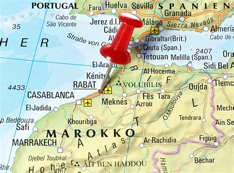 Physical Map Of Morocco Stock Photos, Pictures & Royalty-Free Images - iStock