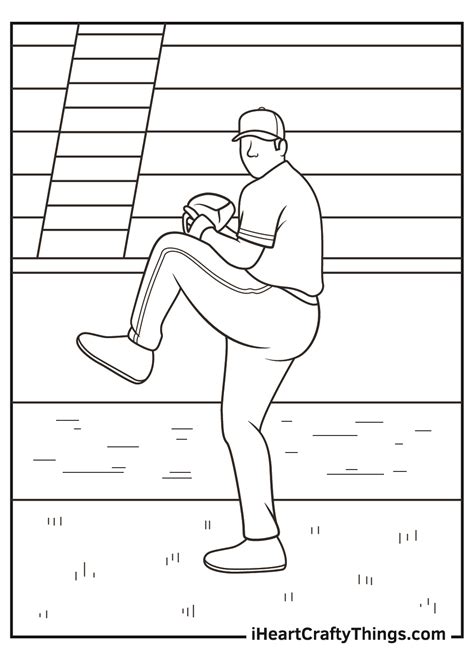 Baseball Coloring Pages Updated 2021