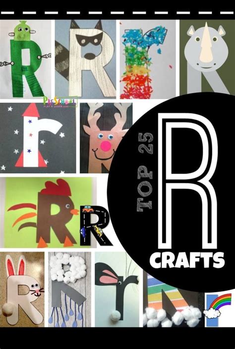 Letter R Arts And Crafts