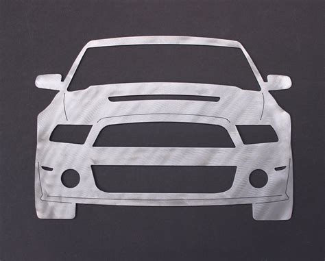 Ford Mustang GT Silhouette Wall Decor – Wall Muscle