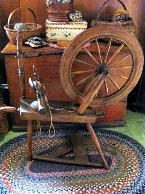 Antique Spinning Wheel | Etsy