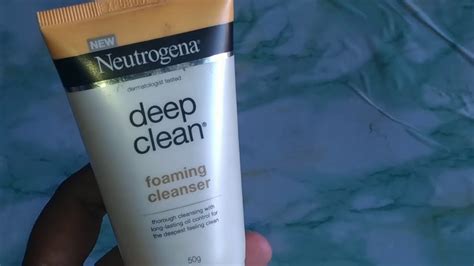 Review Of Neutrogena Foaming Cleanserneutrogena Deep Clean Brightening Foaming Cleanser Reviews