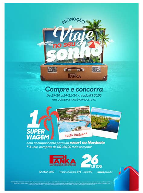 Promoção Viaje No Seu Sonho Agência Hey Agência De Publicidade De