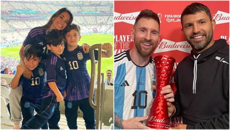 Qatar 2022 Lionel Messi Recibe Muestras De Apoyo De Su Hijo Y El Kun