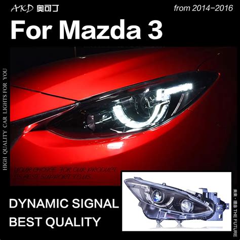 Akd Car Styling For Mazda Axela Led Headlight New Mazda