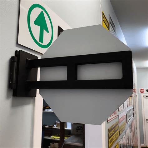 Spring Loaded Steel Wall Mounted Sign Holder Bc Site Service