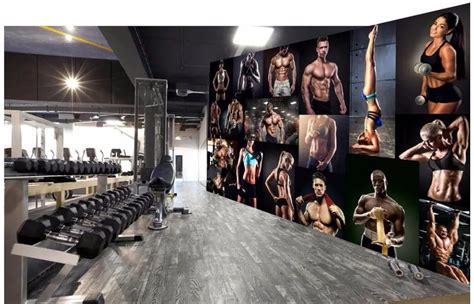 Zel Duvar 3d Duvar Ka D V Cut Geli Tirme Boks Spor Salonu Poster Bar