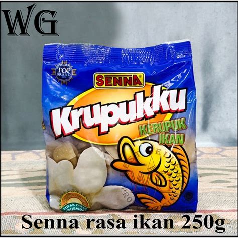 Jual Kerupuk Ku Senna Rasa Ikan Gram Halal Shopee Indonesia