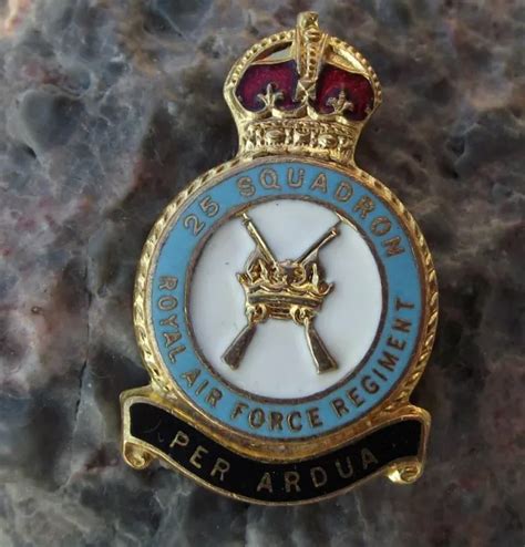 Antique Ww2 Royal Air Force Raf Station 25th Squadron Great Britain Pin Badge £7927 Picclick Uk