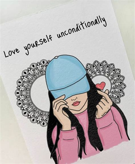 First, Love yourself... | Easy mandala drawing, Doodle art designs ...