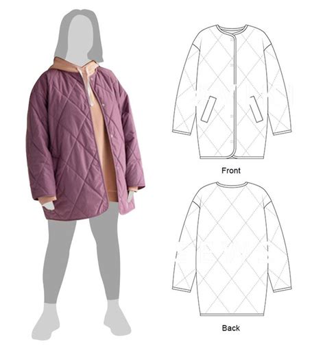 Best Quilted Jacket Coat Sewing Patterns Free Quilted