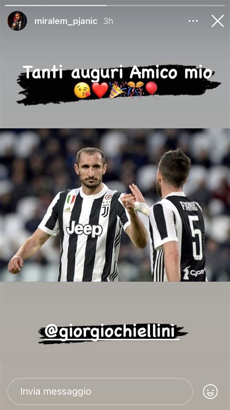 Pjanic Nostalgia Di Juve Gli Auguri A Chiellini FOTO