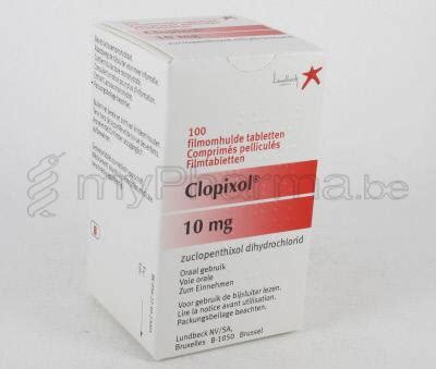 BVBA Apotheek Patrick Meysen 3990 Peer Welkom CLOPIXOL 10 MG 100 TABL