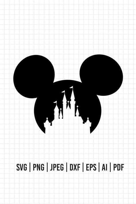 Castle svg, disney castle svg, disney svg, home svg, png, ,cricut ...