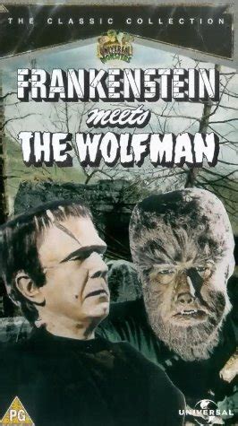 Frankenstein Meets The Wolfman Vhs