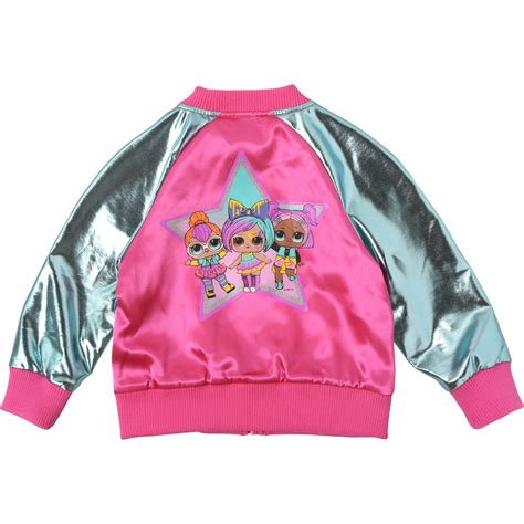 Lol Surprise Girls Print Jacket Hot Pink Big W