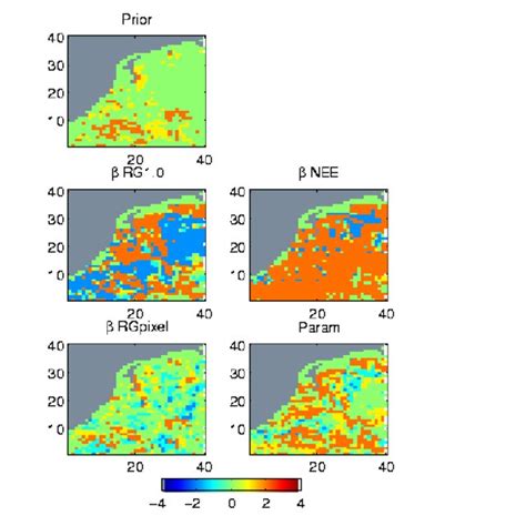 Spatial Maps Of The Posterior Flux Residuals True Minus Optimized