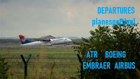 DEPARTURES Sunday Planespotting Belgradeairport Boeing Embraer