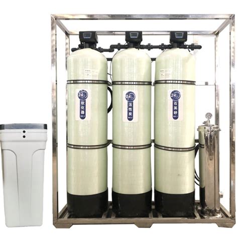 10t H Water Softener Filter System Industrial Water System With Brine