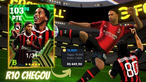 Super Pack Open em Busca do Ronaldinho Gaúcho no eFootball 2024 Mobile