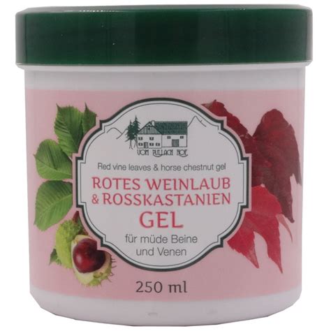 Rotes Weinlaub Rosskastanien Gel Vom Pullach Hof Ml Pzn