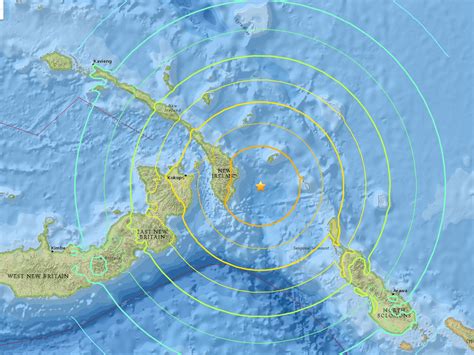 Powerful Earthquake Measuring 7 9 Strikes Off Papua New Guinea Causing Small Tsunami The