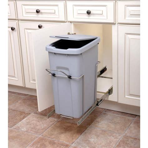 Knape & Vogt 18 in. H x 14 in. W x 9 in. D Plastic 35 Qt. Replacement ...