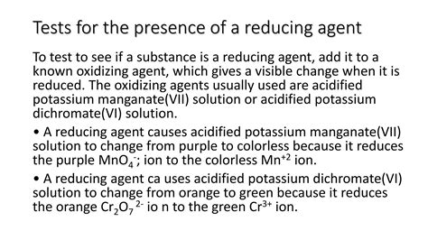 Oxidation Reduction Reactions Pptx