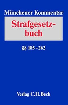 M Nchener Kommentar Zum Strafgesetzbuch Bd Stgb Joecks