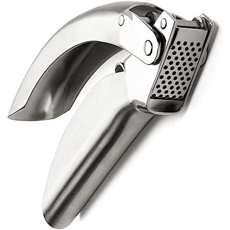 Amazon MANNKITCHEN Stainless Steel Garlic Press Heavy Duty