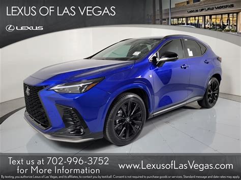 New Ultrasonic Blue Mica Lexus Nx F Sport Handling Awd D