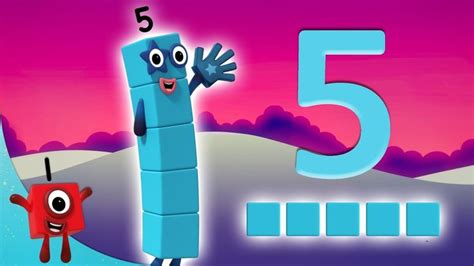 Numberblocks - The Number 5 | Learn to Count | Learning Blocks ...