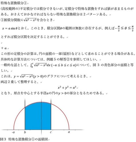 【数Ⅲ】定積分のまとめと解き方 Part5 特殊な置換積分①√ A 2 X 2 型｜すうじょうさん