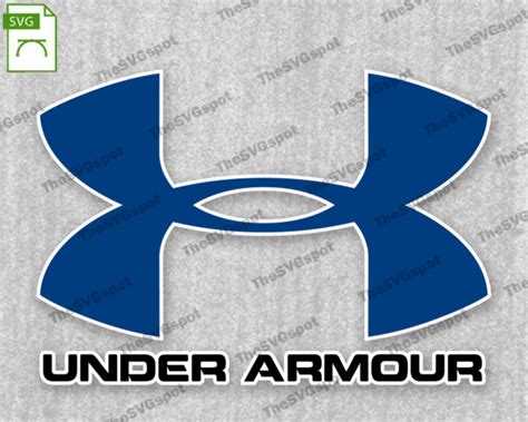 Blue Under Armour Symbol