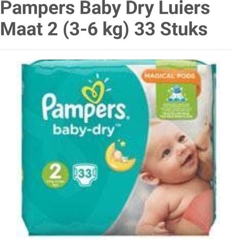 Pampers Baby Dry Luiers Maat Kg Stuks Bol