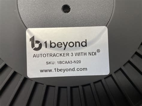 1 Beyond Crestron Autotracker 3 Auto Presenter Tracking Camera With