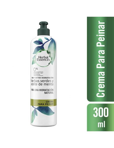 Herbal Essences Daily Detox Hidratación Crema Para Peinar 300 Ml En Farmacias Y Perfumerías Lider