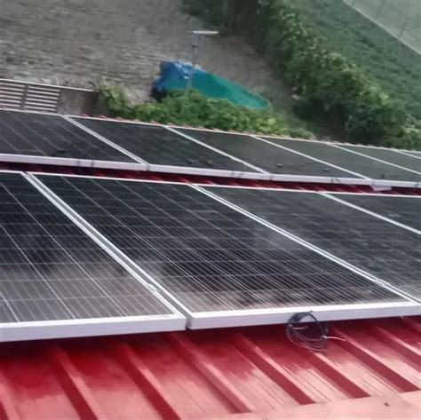 Inverter Pcu 5kw Rooftop Off Grid Solar Panel System For Residential At Rs 360000unit In Meerut