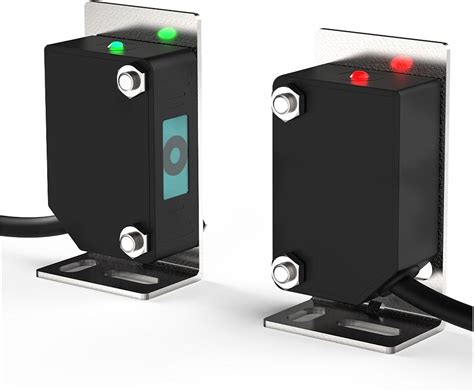 Laser Photoelectric Sensor Infrared Beam Visible Spot Through Npn Pnp