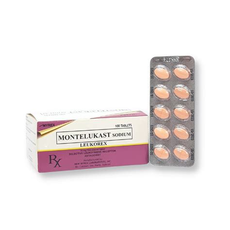 Montelukast Mg Tablet Phil Generic Medicine