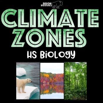 Climate Zones by Bison Discovery | TPT