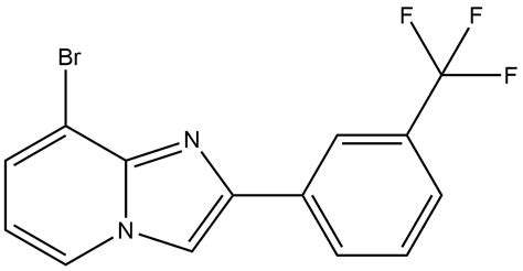 8 Bromo 2 3 Trifluoromethyl Phenyl Imidazo 1 2 A Pyridine 1550030 83 5