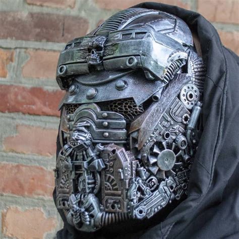 Incredible Steampunk Masks Transform You Into Human Machine Hybrid