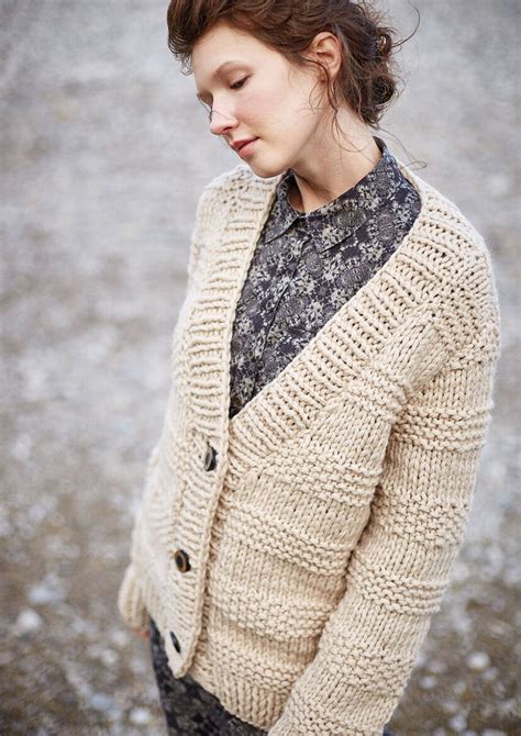 Brew Cardigan | Women's Knitting Pattern | Rowan