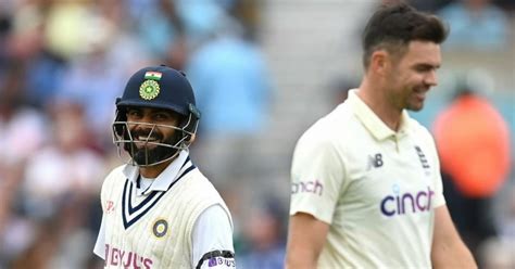 Virat Kohli Shared A Light Moment With James Anderson