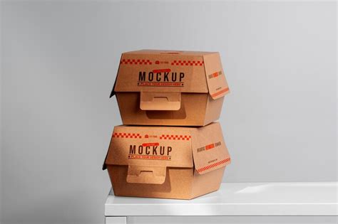 Premium Psd Take Away Food Packaging Mockup