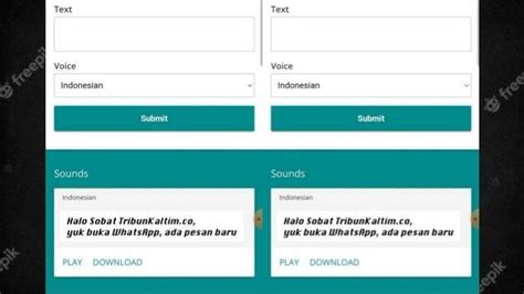 Trik WhatsApp Web Cara Menggunakan Sound Of Text WA Yang Keren Untuk