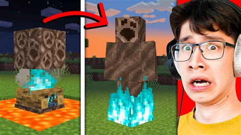 Testing Scary Minecraft Blocks That Are Actually Real Youtube